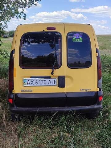 Желтый Рено Кенгу, объемом двигателя 1.2 л и пробегом 380 тыс. км за 2400 $, фото 3 на Automoto.ua