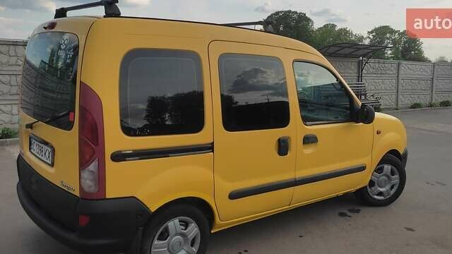 Желтый Рено Кенгу, объемом двигателя 1.9 л и пробегом 333 тыс. км за 3100 $, фото 29 на Automoto.ua