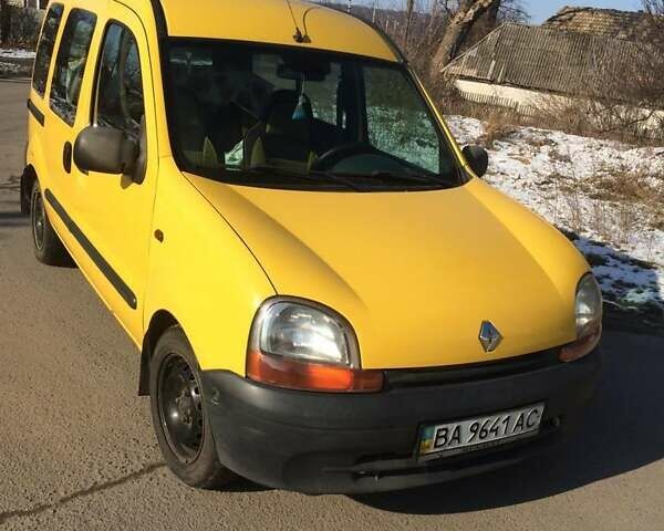 Жовтий Рено Кєнгу, об'ємом двигуна 1.9 л та пробігом 250 тис. км за 3800 $, фото 2 на Automoto.ua