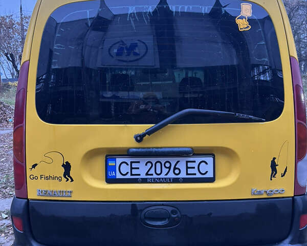 Желтый Рено Кенгу, объемом двигателя 1.87 л и пробегом 358 тыс. км за 3000 $, фото 2 на Automoto.ua