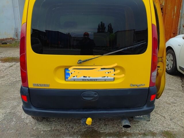Жовтий Рено Кєнгу, об'ємом двигуна 1.9 л та пробігом 186 тис. км за 2935 $, фото 1 на Automoto.ua