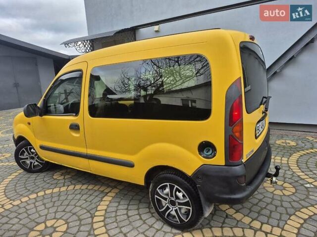 Желтый Рено Кенгу, объемом двигателя 1.9 л и пробегом 300 тыс. км за 2500 $, фото 4 на Automoto.ua