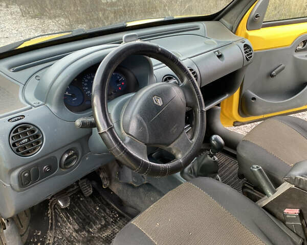 Жовтий Рено Кєнгу, об'ємом двигуна 1.9 л та пробігом 320 тис. км за 3300 $, фото 7 на Automoto.ua
