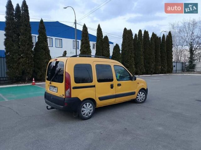Желтый Рено Кенгу, объемом двигателя 1.9 л и пробегом 297 тыс. км за 2999 $, фото 3 на Automoto.ua