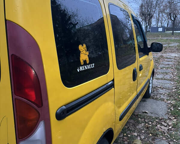 Желтый Рено Кенгу, объемом двигателя 1.87 л и пробегом 358 тыс. км за 3000 $, фото 9 на Automoto.ua