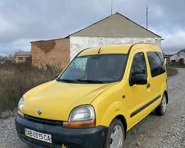 Жовтий Рено Кєнгу, об'ємом двигуна 1.9 л та пробігом 320 тис. км за 3300 $, фото 4 на Automoto.ua