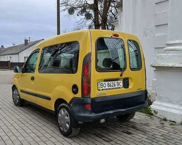 Жовтий Рено Кєнгу, об'ємом двигуна 1.87 л та пробігом 285 тис. км за 2250 $, фото 6 на Automoto.ua