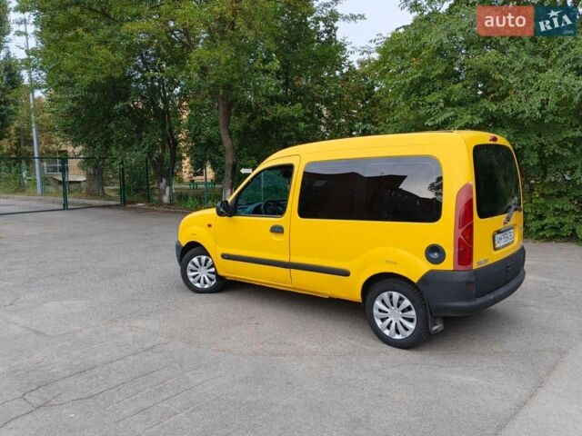 Желтый Рено Кенгу, объемом двигателя 1.9 л и пробегом 370 тыс. км за 2900 $, фото 21 на Automoto.ua