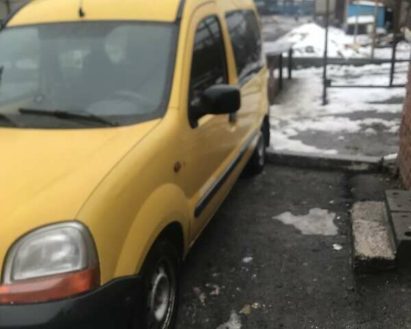 Жовтий Рено Кєнгу, об'ємом двигуна 1.9 л та пробігом 256 тис. км за 3200 $, фото 1 на Automoto.ua