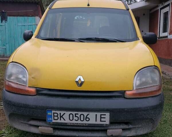 Желтый Рено Кенгу, объемом двигателя 1.9 л и пробегом 250 тыс. км за 2100 $, фото 8 на Automoto.ua
