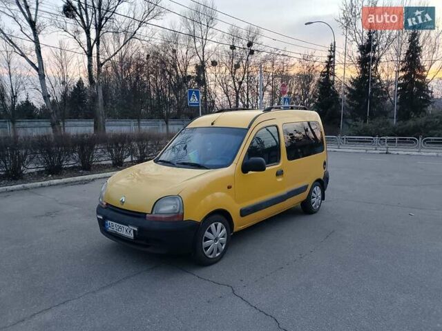 Желтый Рено Кенгу, объемом двигателя 1.9 л и пробегом 297 тыс. км за 2999 $, фото 20 на Automoto.ua
