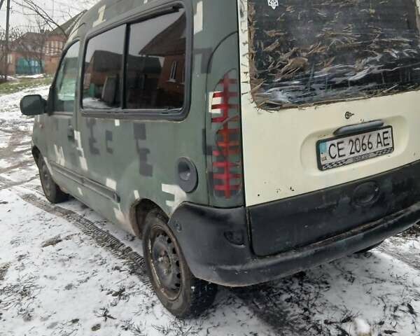 Желтый Рено Кенгу, объемом двигателя 1.6 л и пробегом 353 тыс. км за 1600 $, фото 5 на Automoto.ua