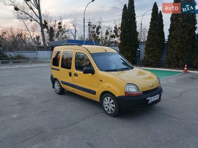 Желтый Рено Кенгу, объемом двигателя 1.9 л и пробегом 297 тыс. км за 2999 $, фото 18 на Automoto.ua