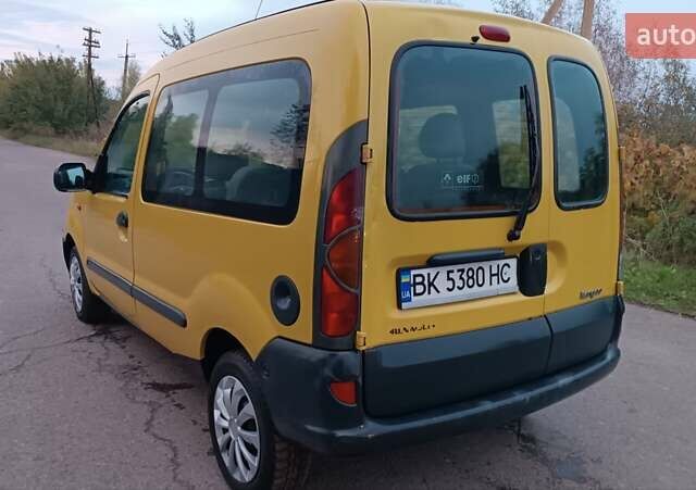 Жовтий Рено Кєнгу, об'ємом двигуна 1.9 л та пробігом 235 тис. км за 2650 $, фото 19 на Automoto.ua