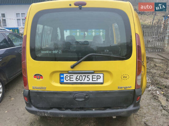Жовтий Рено Кєнгу, об'ємом двигуна 1.9 л та пробігом 288 тис. км за 1500 $, фото 4 на Automoto.ua