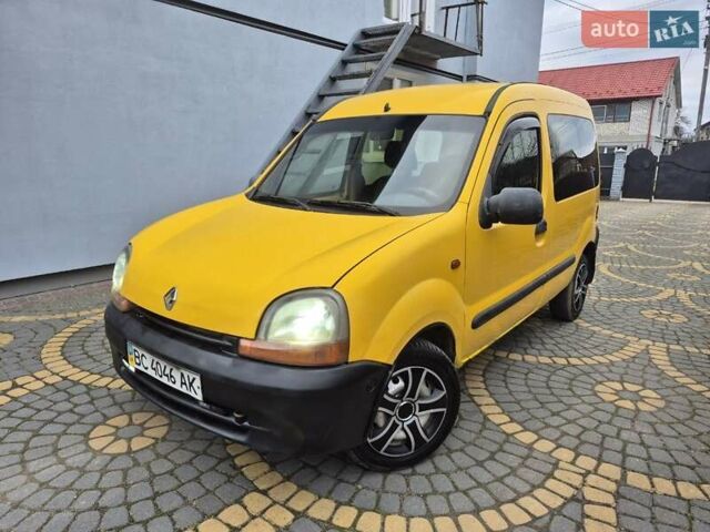Желтый Рено Кенгу, объемом двигателя 1.9 л и пробегом 300 тыс. км за 2500 $, фото 7 на Automoto.ua