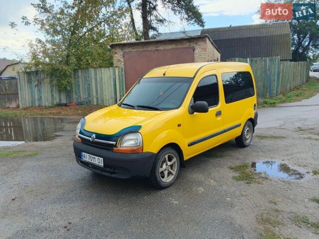 Жовтий Рено Кєнгу, об'ємом двигуна 1.87 л та пробігом 315 тис. км за 3000 $, фото 17 на Automoto.ua