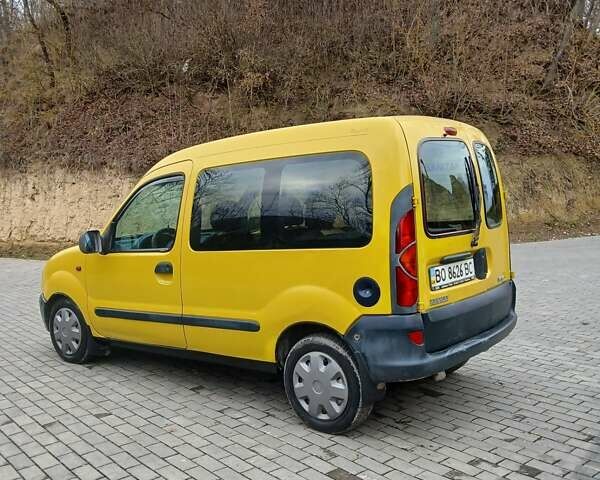 Желтый Рено Кенгу, объемом двигателя 1.9 л и пробегом 285 тыс. км за 2250 $, фото 1 на Automoto.ua