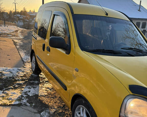 Желтый Рено Кенгу, объемом двигателя 1.87 л и пробегом 358 тыс. км за 3000 $, фото 12 на Automoto.ua