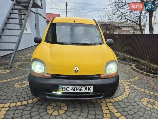 Желтый Рено Кенгу, объемом двигателя 1.9 л и пробегом 300 тыс. км за 2500 $, фото 3 на Automoto.ua