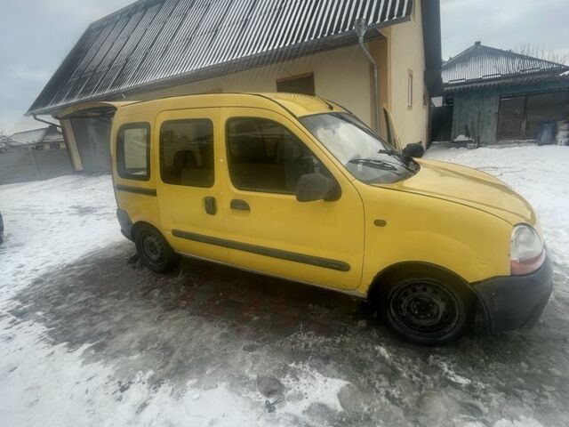 Желтый Рено Кенгу, объемом двигателя 1.9 л и пробегом 278 тыс. км за 2000 $, фото 3 на Automoto.ua