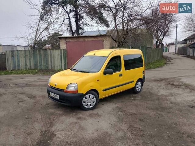 Желтый Рено Кенгу, объемом двигателя 1.9 л и пробегом 215 тыс. км за 3000 $, фото 14 на Automoto.ua