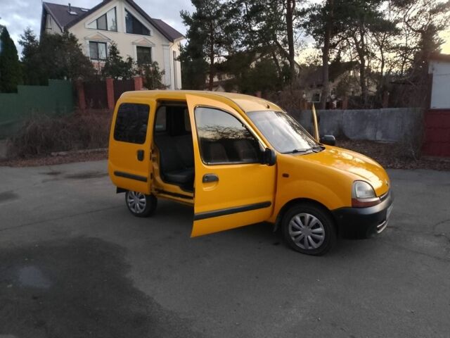 Желтый Рено Кенгу, объемом двигателя 1.9 л и пробегом 328 тыс. км за 3000 $, фото 11 на Automoto.ua