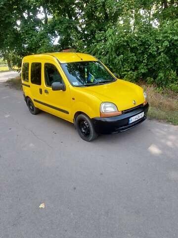 Желтый Рено Кенгу, объемом двигателя 1.9 л и пробегом 257 тыс. км за 3300 $, фото 18 на Automoto.ua
