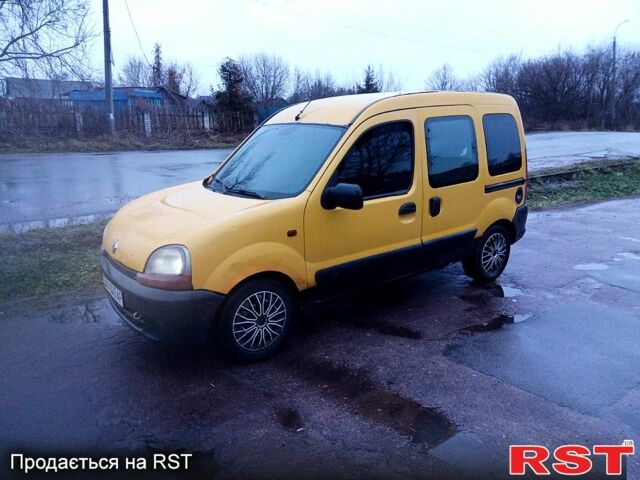 Желтый Рено Кенгу, объемом двигателя 1.9 л и пробегом 326 тыс. км за 2500 $, фото 11 на Automoto.ua
