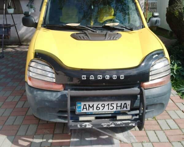 Жовтий Рено Кєнгу, об'ємом двигуна 1.9 л та пробігом 270 тис. км за 3500 $, фото 1 на Automoto.ua