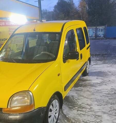 Рено Кенгу 2001 в Долине на Automoto.ua Желтый Рено Кенгу, объемом двигателя 1.87 л и пробегом 185 тыс. км за 3000 $, фото 1 на Automoto.ua