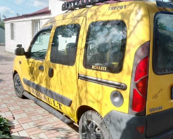 Жовтий Рено Кєнгу, об'ємом двигуна 1.9 л та пробігом 270 тис. км за 3500 $, фото 5 на Automoto.ua