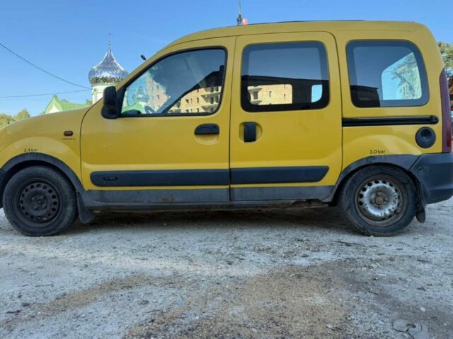 Рено Кенгу 2001 в Мостисках на Automoto.ua Желтый Рено Кенгу, объемом двигателя 1.9 л и пробегом 350 тыс. км за 1550 $, фото 1 на Automoto.ua