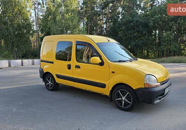 Желтый Рено Кенгу, объемом двигателя 1.9 л и пробегом 362 тыс. км за 3000 $, фото 9 на Automoto.ua