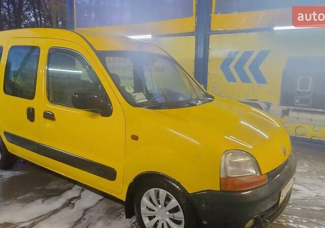Рено Кенгу 2001 в Долине на Automoto.ua Желтый Рено Кенгу, объемом двигателя 1.87 л и пробегом 185 тыс. км за 3000 $, фото 3 на Automoto.ua