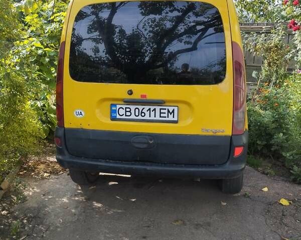Желтый Рено Кенгу, объемом двигателя 1.9 л и пробегом 358 тыс. км за 3500 $, фото 2 на Automoto.ua