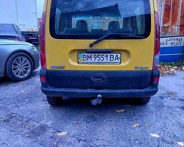 Желтый Рено Кенгу, объемом двигателя 1.9 л и пробегом 300 тыс. км за 3700 $, фото 6 на Automoto.ua