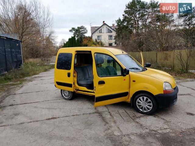Желтый Рено Кенгу, объемом двигателя 1.9 л и пробегом 167 тыс. км за 3000 $, фото 7 на Automoto.ua