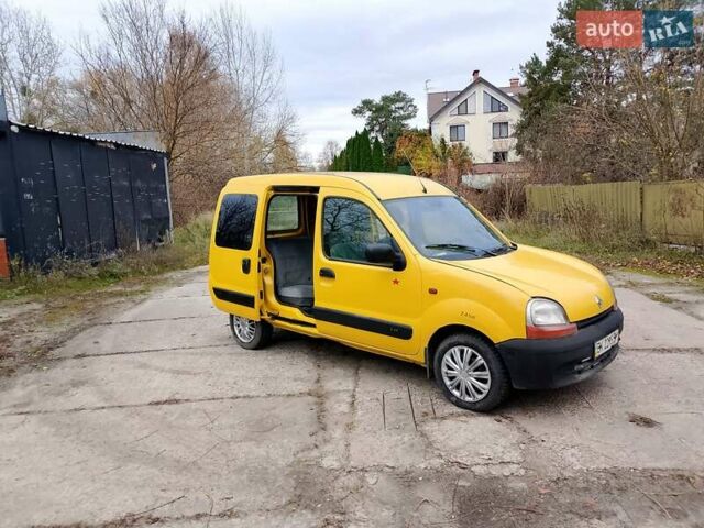 Желтый Рено Кенгу, объемом двигателя 1.9 л и пробегом 167 тыс. км за 3000 $, фото 19 на Automoto.ua