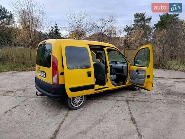 Желтый Рено Кенгу, объемом двигателя 1.9 л и пробегом 167 тыс. км за 3000 $, фото 14 на Automoto.ua