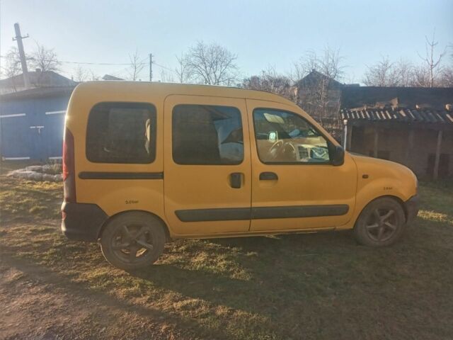 Жовтий Рено Кєнгу, об'ємом двигуна 1.9 л та пробігом 229 тис. км за 3000 $, фото 4 на Automoto.ua