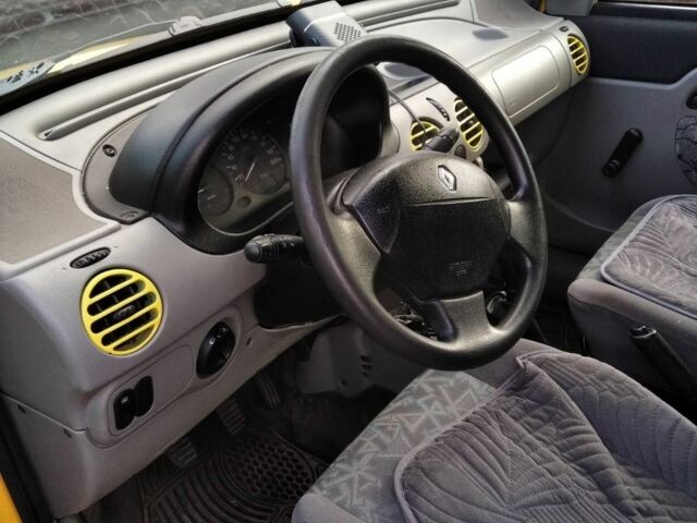 Жовтий Рено Кєнгу, об'ємом двигуна 1.9 л та пробігом 282 тис. км за 3100 $, фото 3 на Automoto.ua