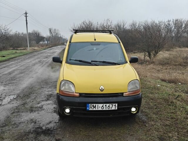 Желтый Рено Кенгу, объемом двигателя 1.5 л и пробегом 283 тыс. км за 1657 $, фото 6 на Automoto.ua