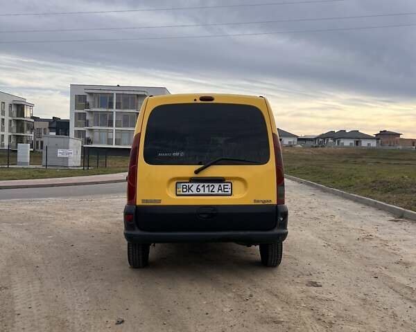 Жовтий Рено Кєнгу, об'ємом двигуна 1.9 л та пробігом 220 тис. км за 2499 $, фото 6 на Automoto.ua