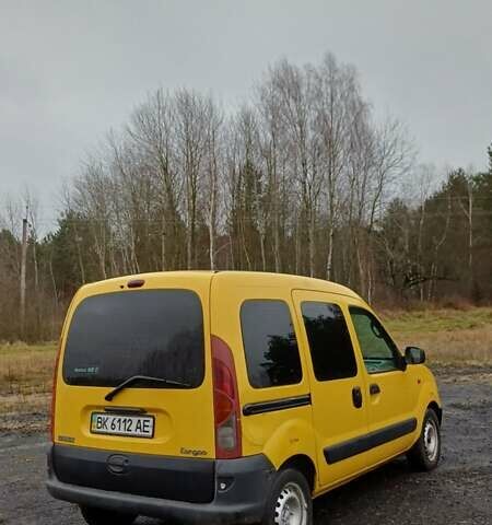 Жовтий Рено Кєнгу, об'ємом двигуна 1.9 л та пробігом 226 тис. км за 2600 $, фото 4 на Automoto.ua