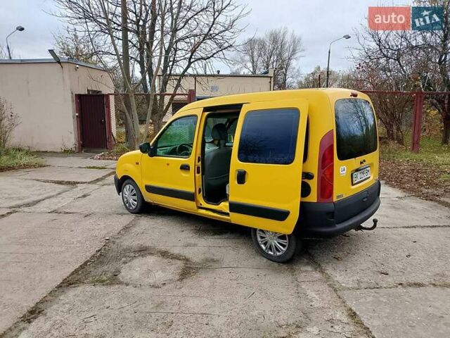 Желтый Рено Кенгу, объемом двигателя 1.9 л и пробегом 167 тыс. км за 3000 $, фото 22 на Automoto.ua