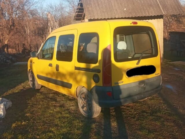 Жовтий Рено Кєнгу, об'ємом двигуна 1.9 л та пробігом 229 тис. км за 3000 $, фото 2 на Automoto.ua