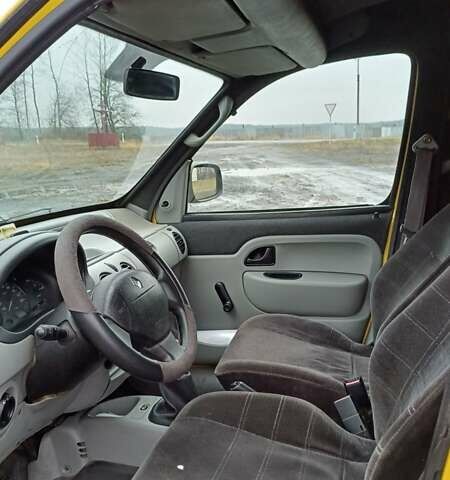 Жовтий Рено Кєнгу, об'ємом двигуна 1.9 л та пробігом 226 тис. км за 2600 $, фото 8 на Automoto.ua