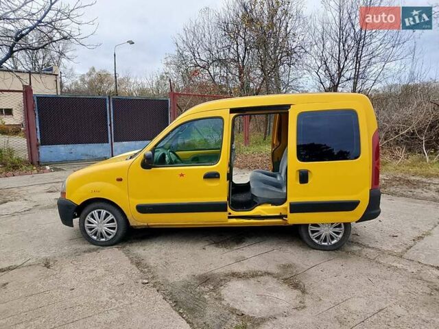 Желтый Рено Кенгу, объемом двигателя 1.9 л и пробегом 167 тыс. км за 3000 $, фото 16 на Automoto.ua