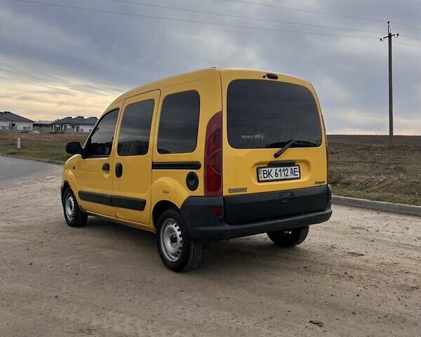 Жовтий Рено Кєнгу, об'ємом двигуна 1.9 л та пробігом 220 тис. км за 2499 $, фото 5 на Automoto.ua